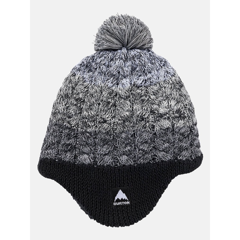 Earflap Fleece Lined Beanie (Youth 2-7) O/S TRUE BLACK (A04)