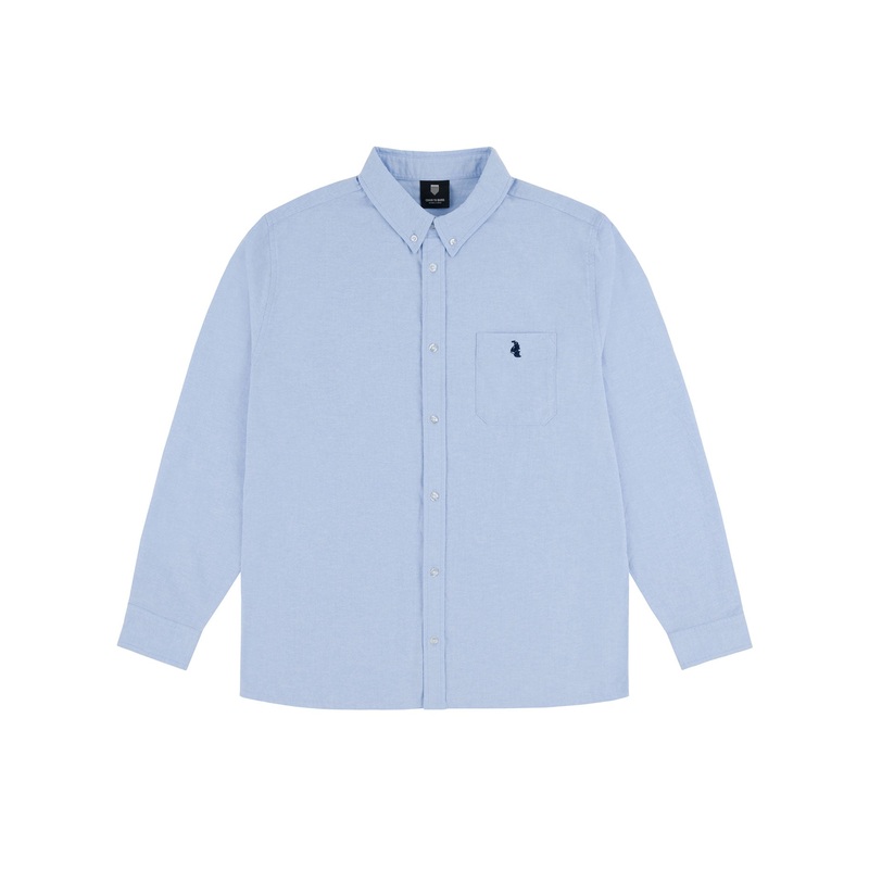 Expedition Oxford Long Sleeve Buttondown Shirt SM LIGHT BLUE