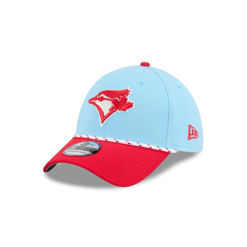 New Era Toronto Blue Jays Canada Day July 1st 39THIRTY Stretch-Fit Hat S/M