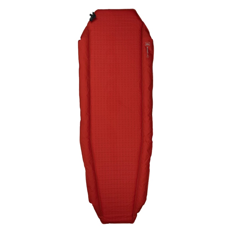 REI Co-op AirRail 1.5 Self-Inflating Sleeping Pad Regular Orange