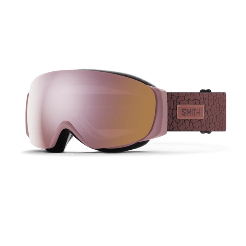Smith IO Mag S Goggles – Dusk Crackle with ChromaPop Everyday Rose Gold Mirror Lens