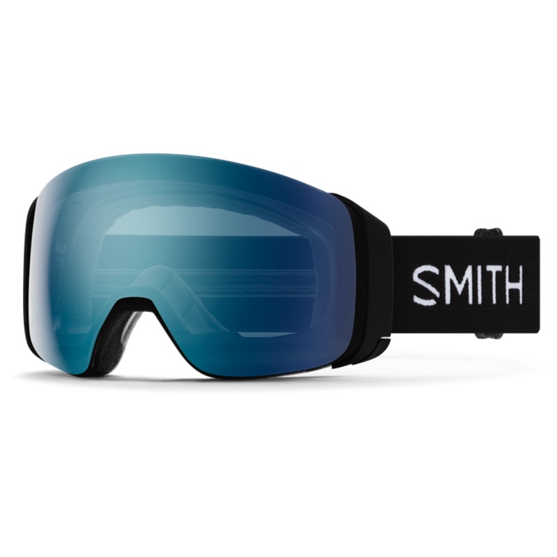 Smith 4D Mag Goggle Black/ChromaPop Everyday Blue Mirror/Storm Blue Sensor Mirror