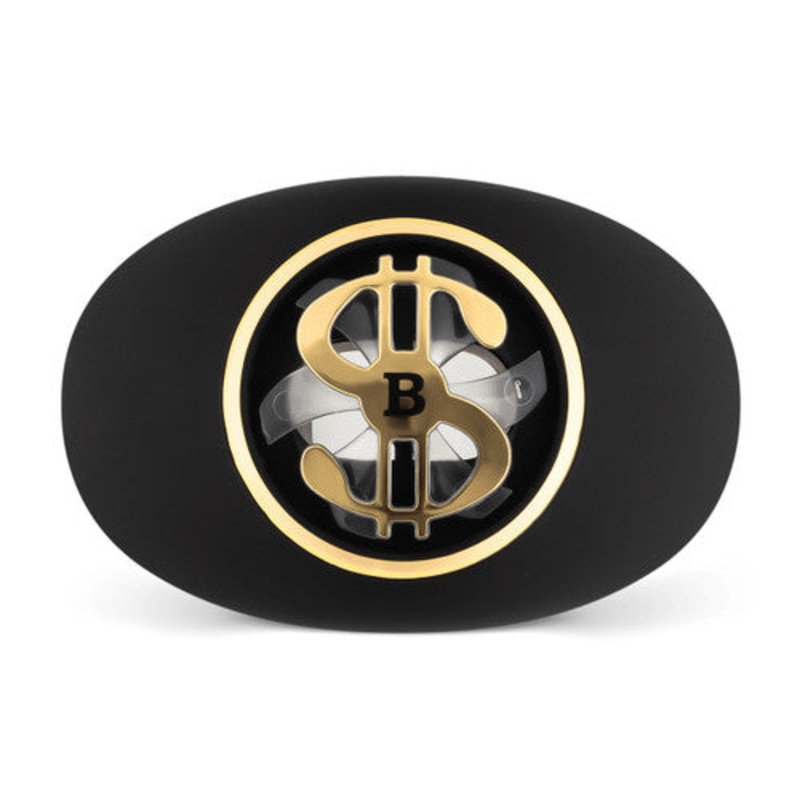 “Money Spinner” Oxygen Football Mouthguard BLACK/GOLD