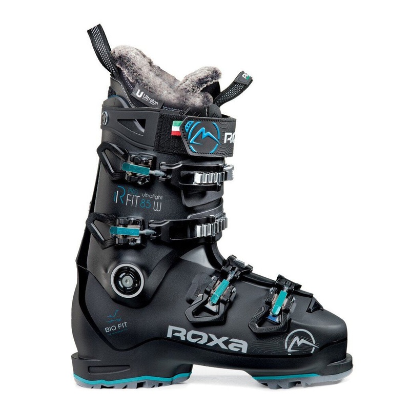 2022 Roxa RFIT Pro W 85 Ski Boot 22.5 Black/Aqua New