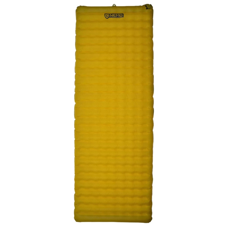 NEMO Equipment Tensor Trail Ultralight Insulated Sleeping Pad Regular Wide Yellow