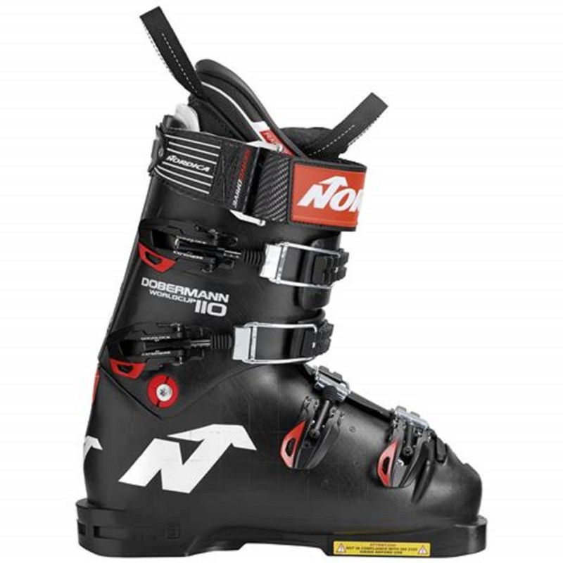 2021 Nordica Dobermann WC 100 Ski Boots Black 22
