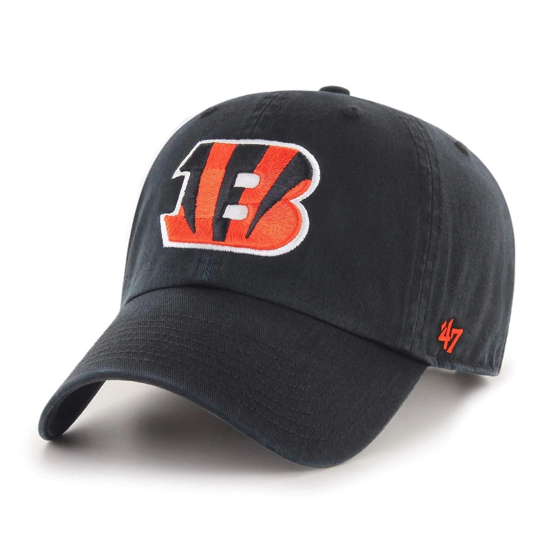 ’47 Brand Clean Up Cap- Cincinnati Bengals BLACK