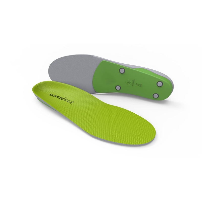 “GREEN” ORTHOTIC INSOLES FOR HIGH ARCHES A