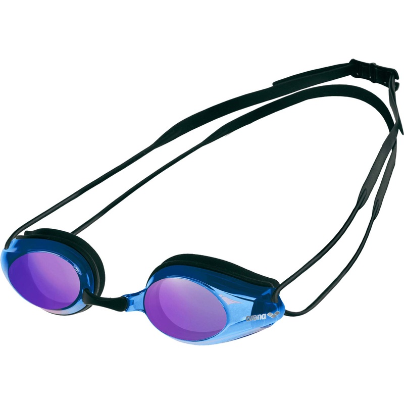 Arena Tracks Mirror Swim Goggle BKBLBK74 O/S
